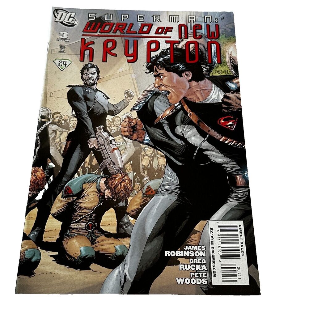 Superman World of New Krypton‎ #3 DC Comics 2009 Robinson Rucka Woods